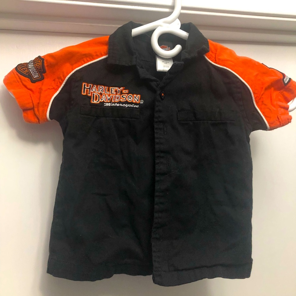 Boys Harley Davidson Shirt